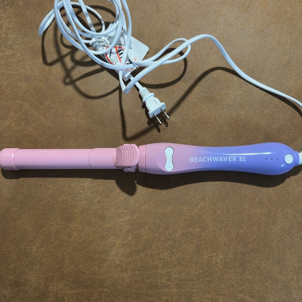 Beachwaver B1 Pink and Purple Curling Iron